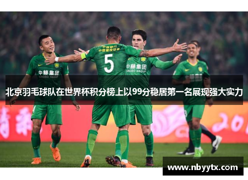 北京羽毛球队在世界杯积分榜上以99分稳居第一名展现强大实力